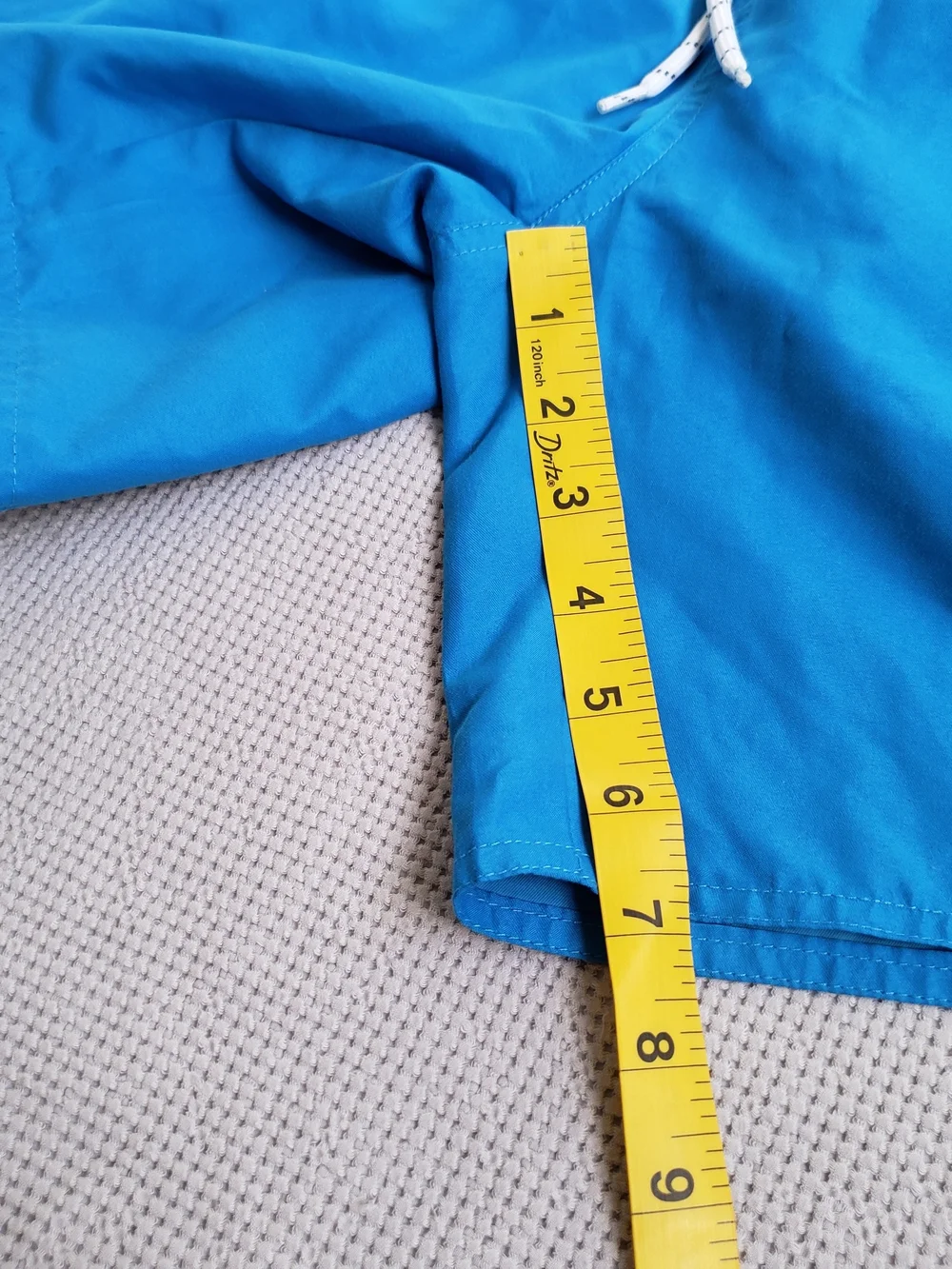 St. John's Bay Men's  Bright Blue Swim Trunks with‎ Drawstring XXL